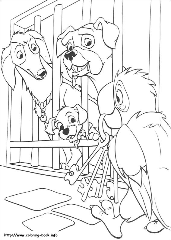 101 Dalmatians coloring picture